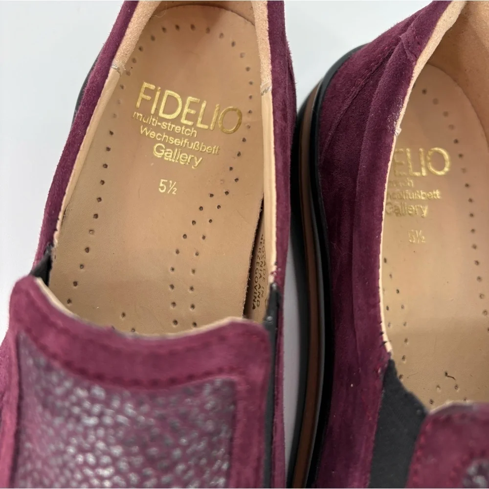 Fidelio Namir Slip On Vino Nubuck - Picture 11 of 13